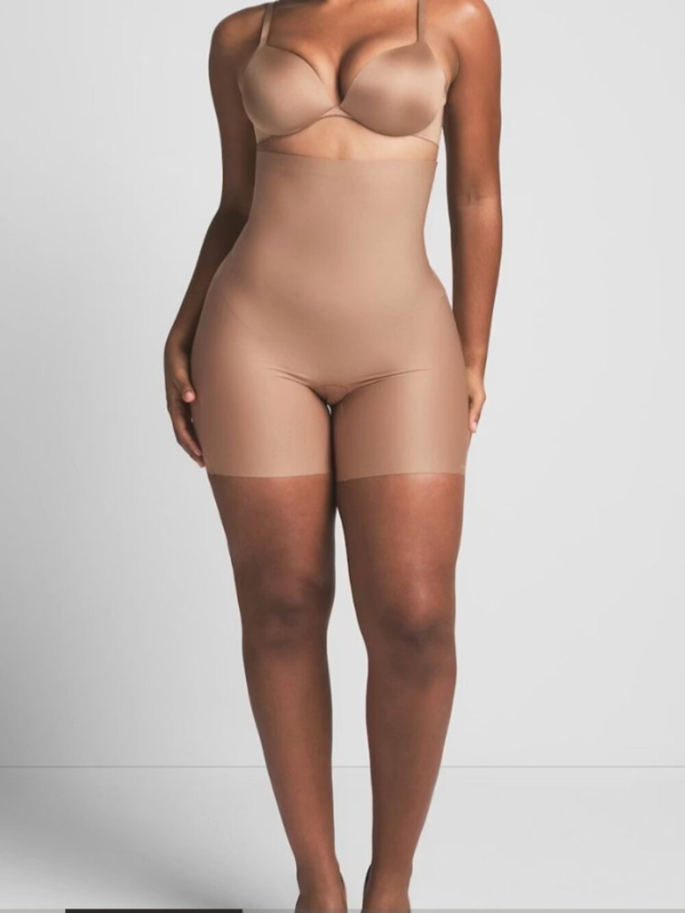 NEW SKIMS 3X Body Core Sculpt High-Waisted Short Sienna Nude NWT - Picture 4 of 7